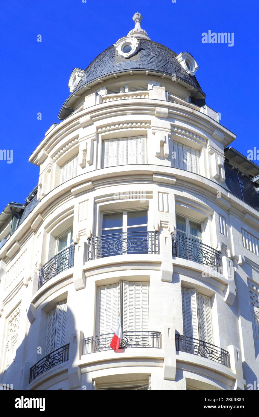 Frankreich, Haute Vienne, Limoges, Rue Jean Jaur?s, Gebäude Anfang des zwanzigsten Jahrhunderts Stockfoto