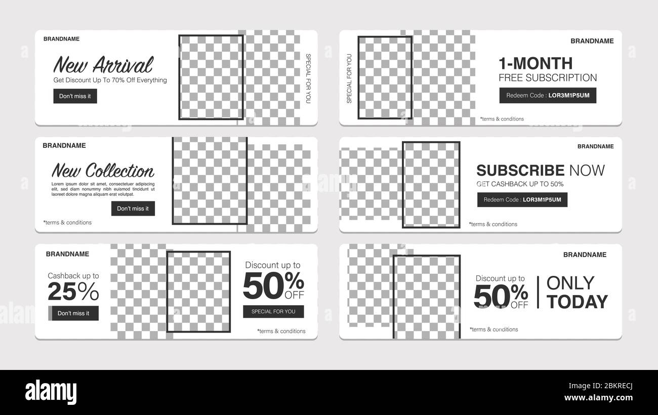 Verkauf Vorlage Sammlung für Promotion Verkauf. Bearbeitbares Banner für Social Media Post, Website und Internet-Anzeigen. Stock Vektor