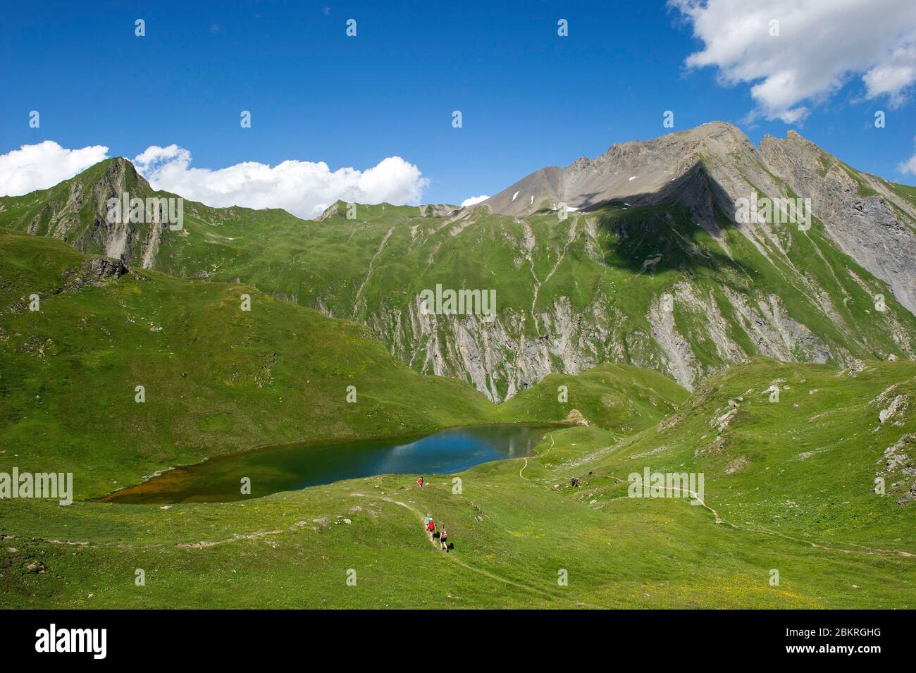 Frankreich, Savoie, Beaufortain, die fünf Seen, der Esolasee Stockfoto