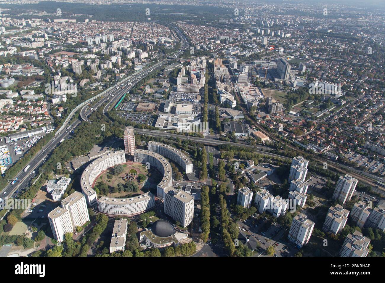 Frankreich, Val de Marne, Creteil, Quartier du Palais, Montaigut