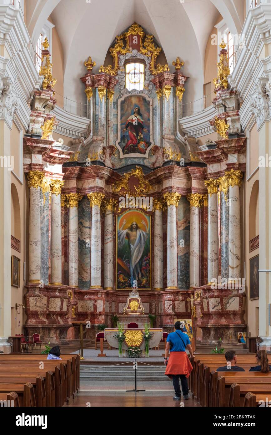 Litauen, (Baltikum), Vilnius, historisches Zentrum, UNESCO-Weltkulturerbe, Kirche St. Kasimir Stockfoto