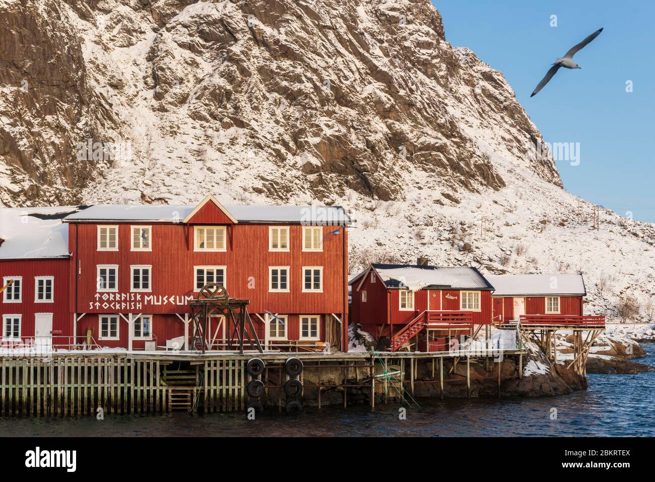 Norwegen, Nordland County, Lofoten Islands, ?, Museum Stockfoto