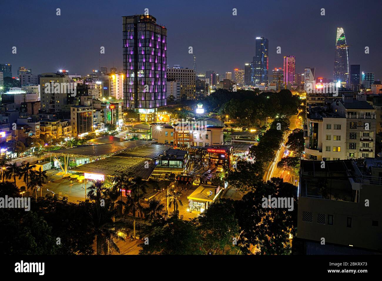 Vietnam, Ho Chi Minh Stadt, Stockfoto