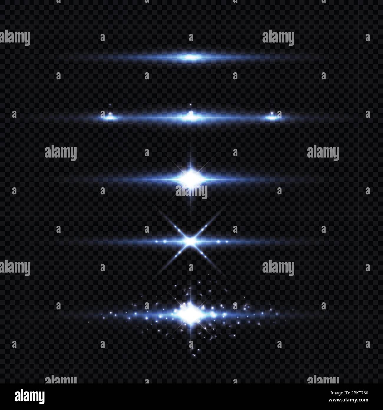 Abstrakter Lichtstrahl Effekt von futuristischen Element Kunstwerk Hintergrund. Dekorieren für Anzeige, Poster, 3d, Design. Illustration Vektor eps10 Stock Vektor