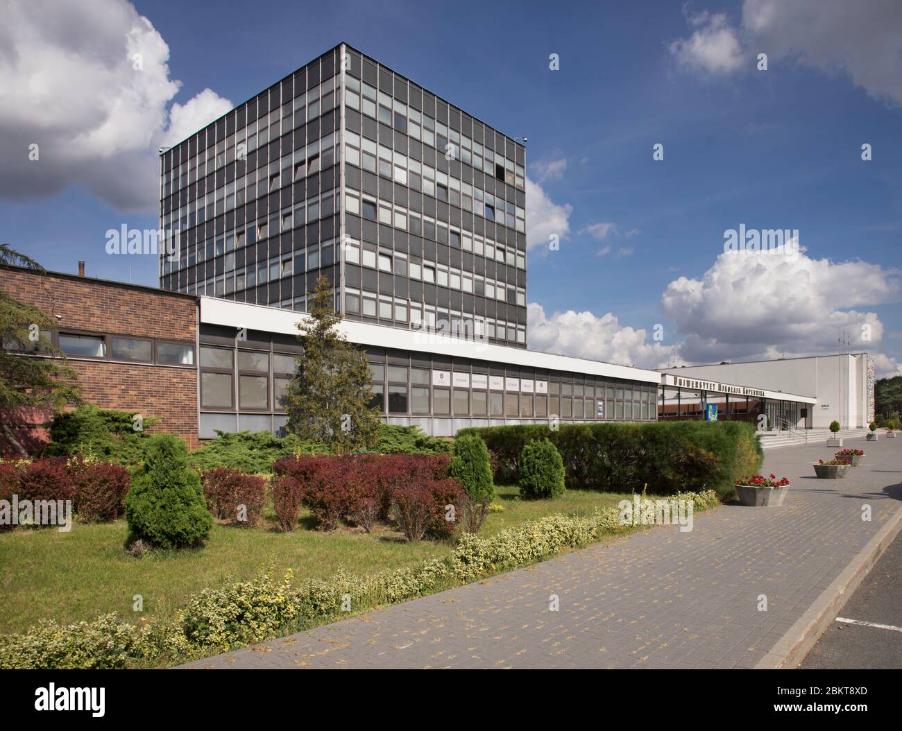 UMK - Nicolaus Copernicus Universität in Torun. Polen Stockfoto