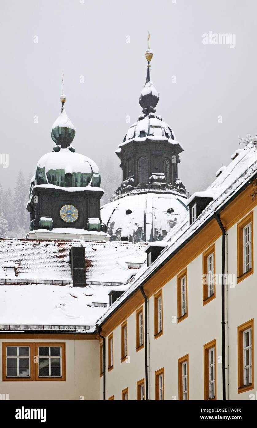 Kloster Ettal in Bayern. Deutschland Stockfoto