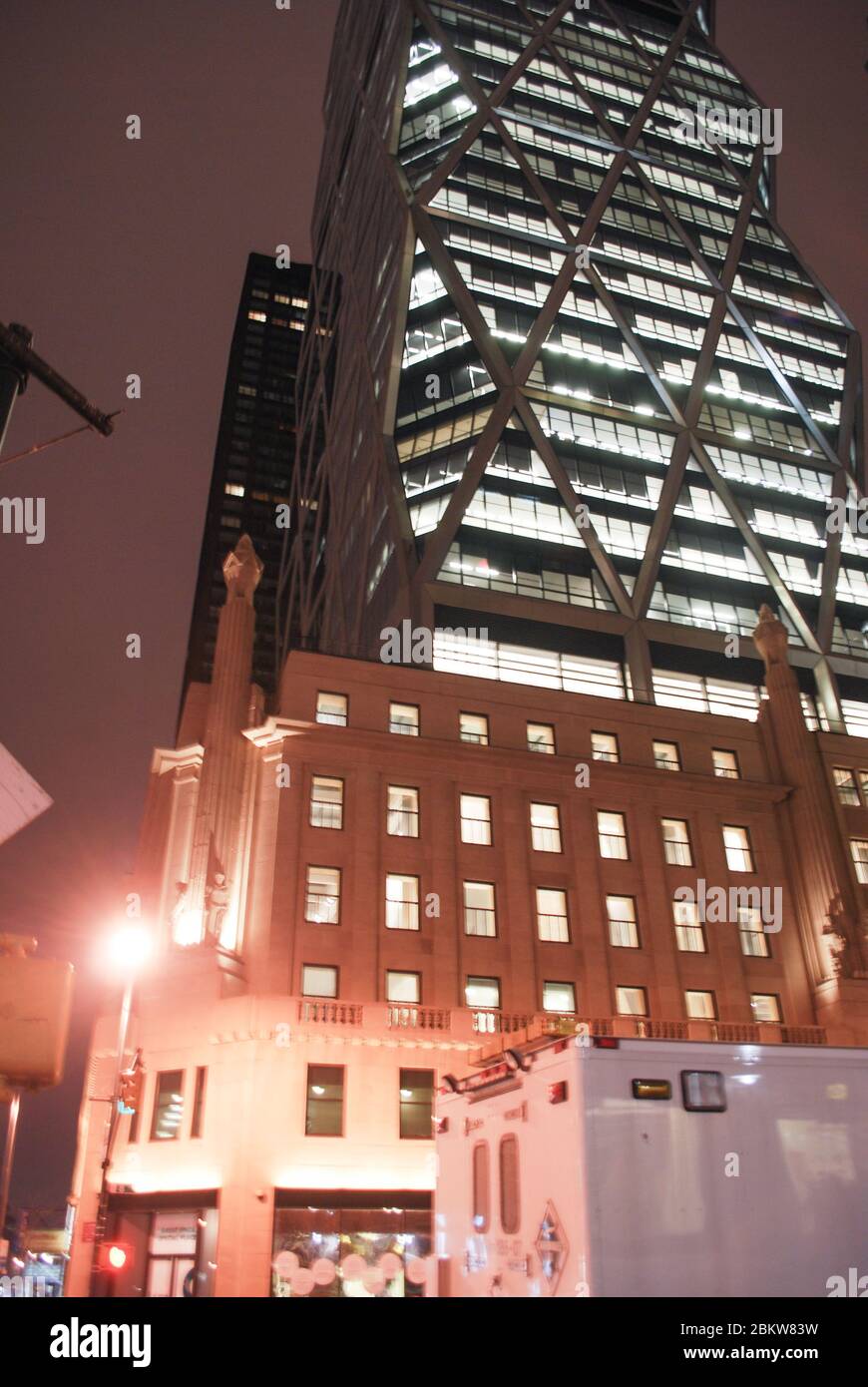 Hearst Tower 959 8th Avenue, New York, NY 10019 USA von Foster + Partners Stockfoto