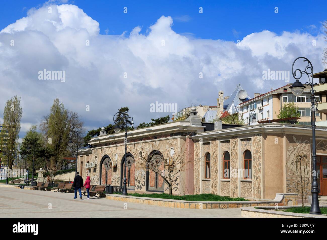 Aquarium, Constanta, Dobruja Region, Rumänien Stockfoto