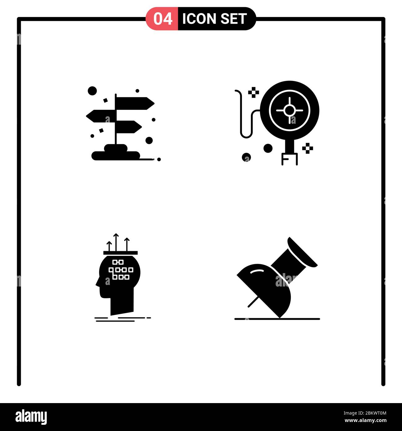 Conclusion symbole Ausgeschnittene Stockfotos und -bilder - Alamy