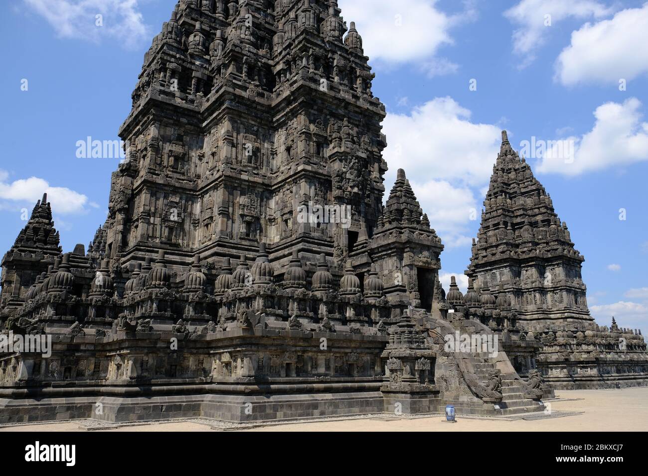 Yogyakarta Indonesia - Prambanan Temple Complex Stockfoto