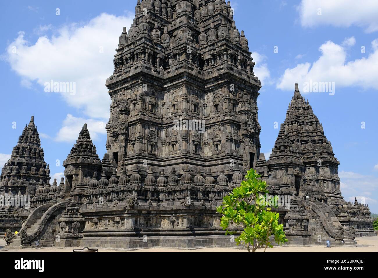 Yogyakarta Indonesia - Prambanan Temple Complex Stockfoto