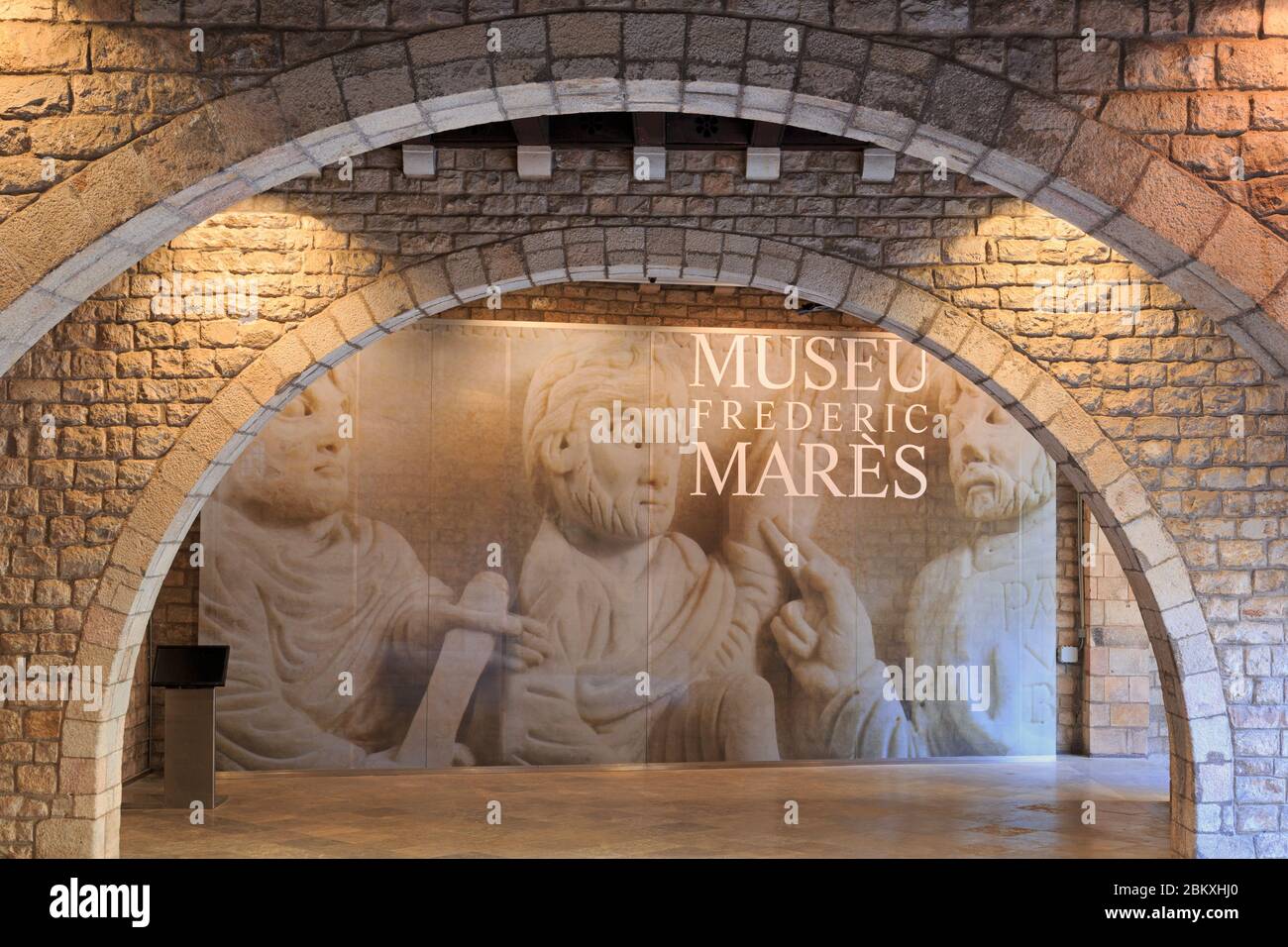 Frederic Mares Museum, Barri Gotisches Viertel, Barcelona, Katalonien, Spanien, Europa Stockfoto