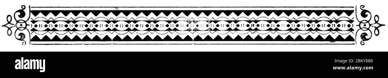 Imerologion Skokou 1890 Dekoration, S. 56. Stockfoto