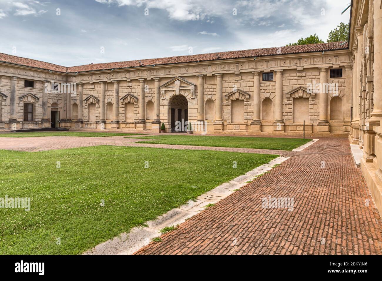 Palazzo Te, Mantua, Lombardei, Italien Stockfoto