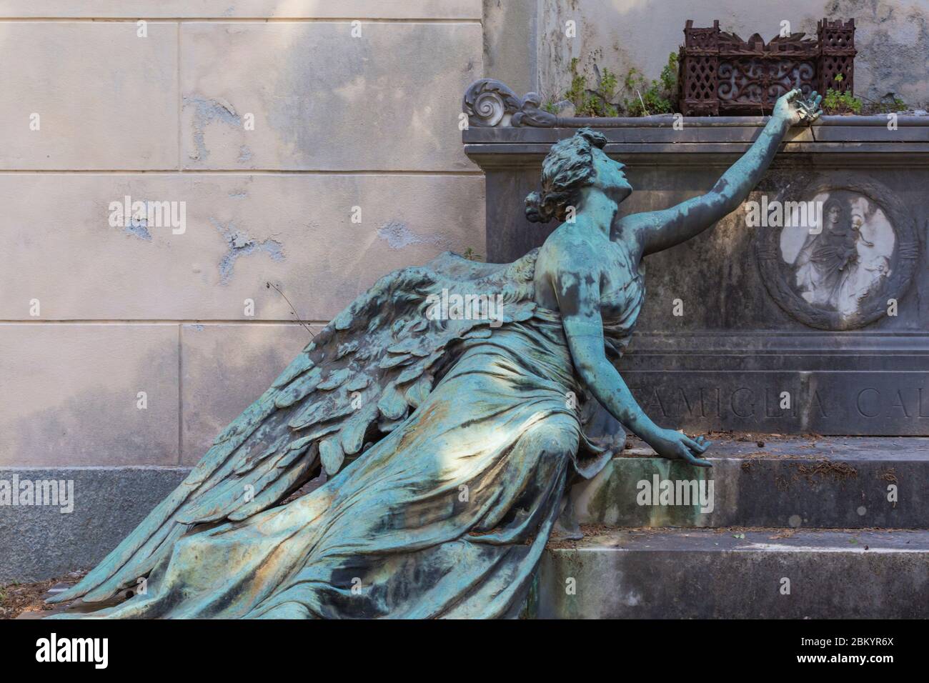 Staglieno Friedhof, Genua, Ligurien, Italien Stockfoto