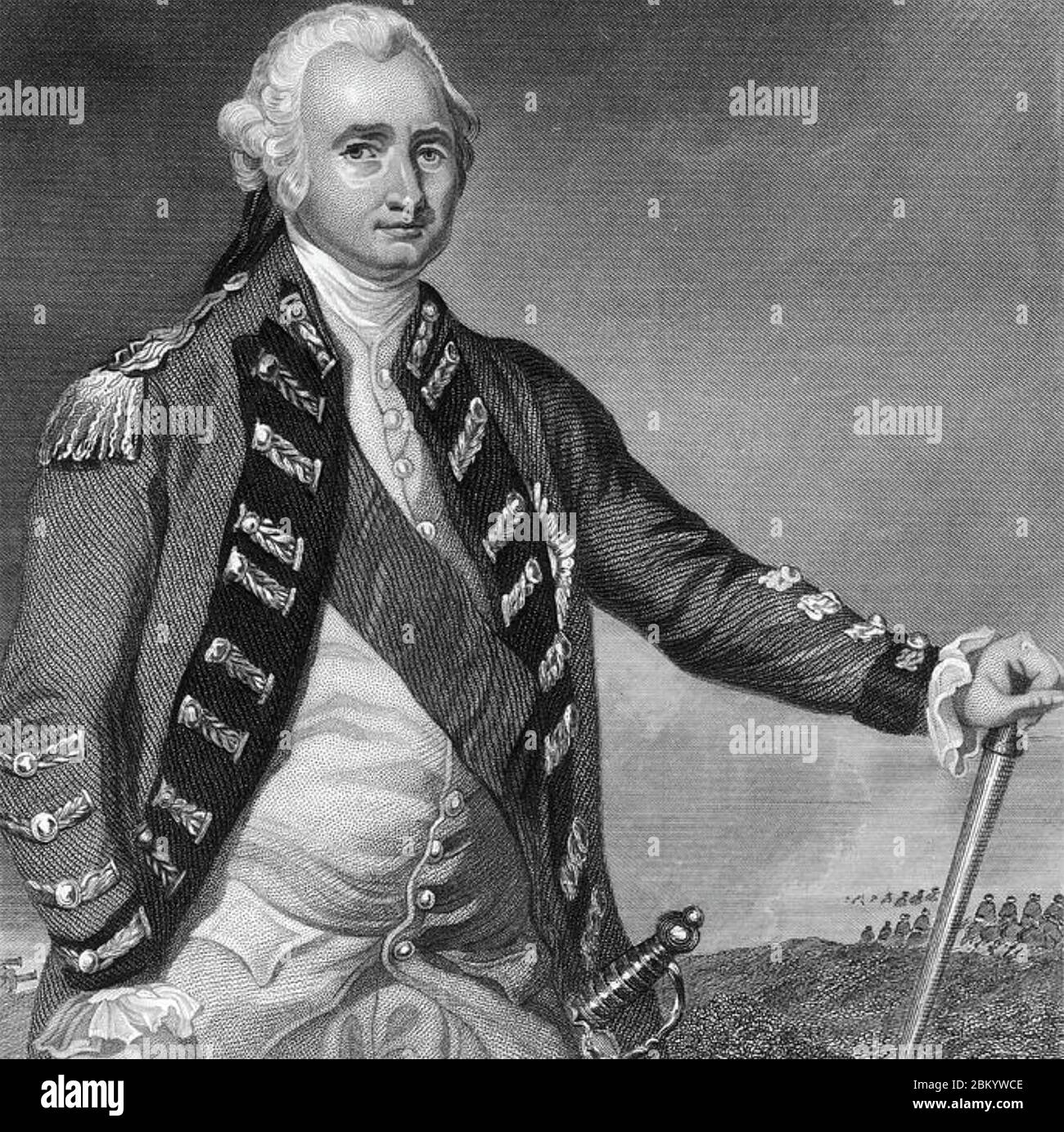 ROBERT CLIVE (1725-1774) britischer Armeeoffizier Stockfoto