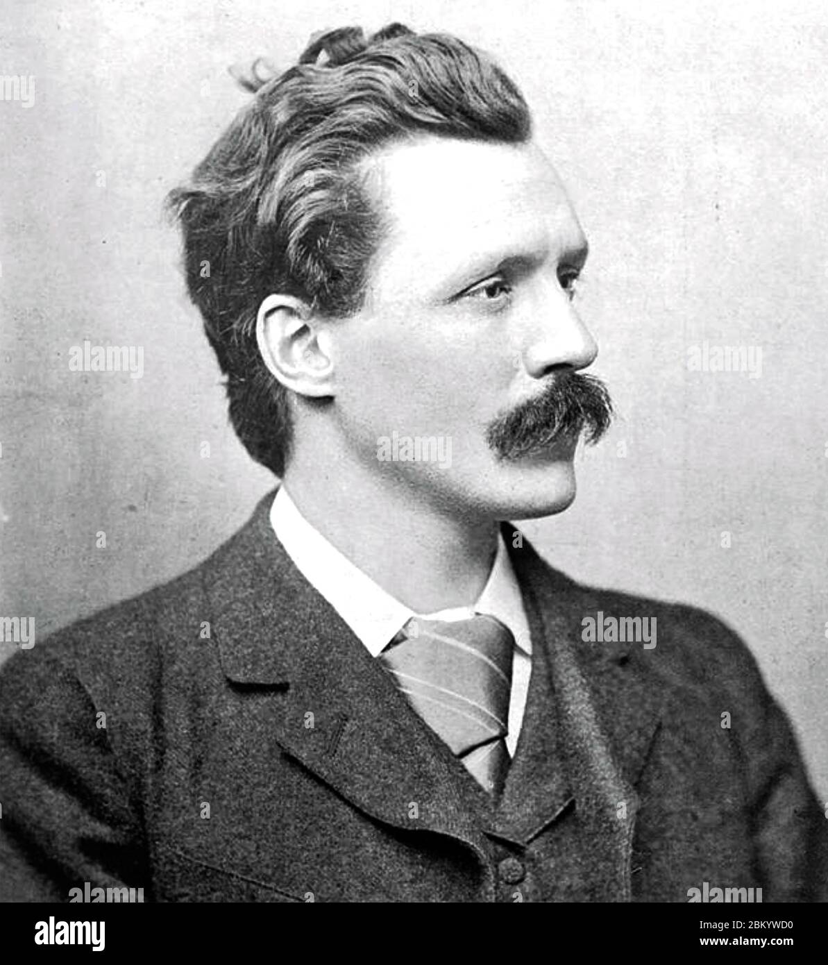 GEORGE GISSING (1857-1903) englischer Schriftsteller und Tutor Stockfoto