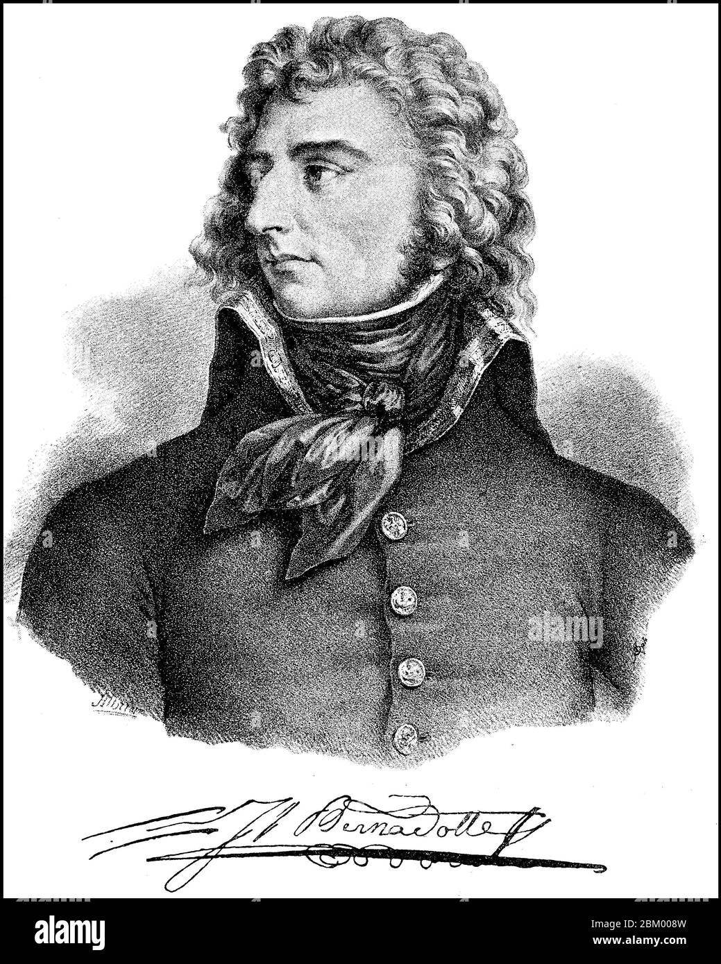 Ponte corvo charles jean prinz von Fotos und Bildmaterial in hoher