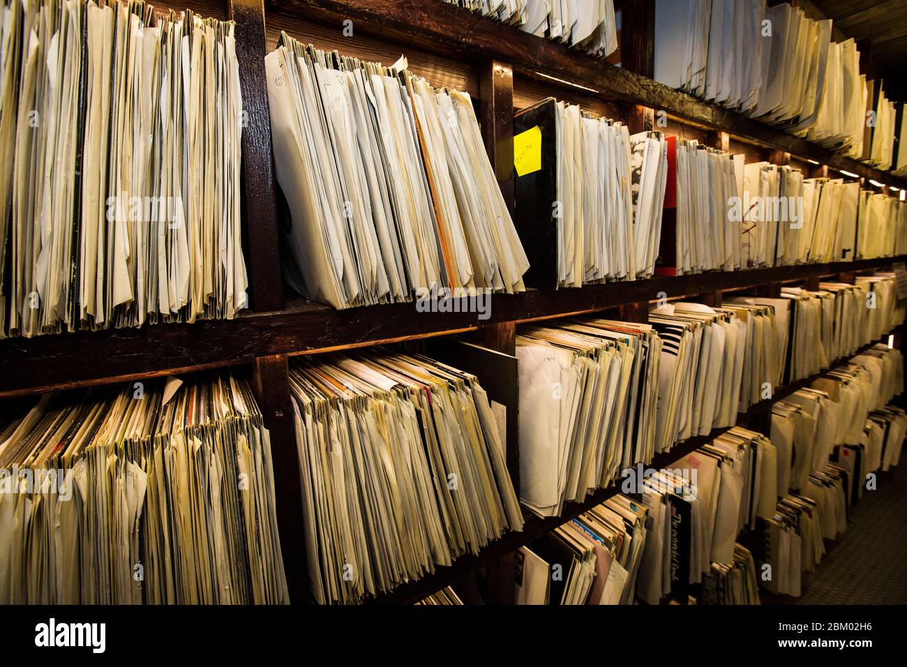 Record Store Day im Palace Vinyl ein Plattenladen im Crystal Palace, South London Stockfoto