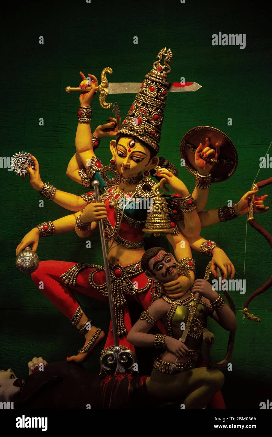 Durga Puja In Südostasien Stockfoto