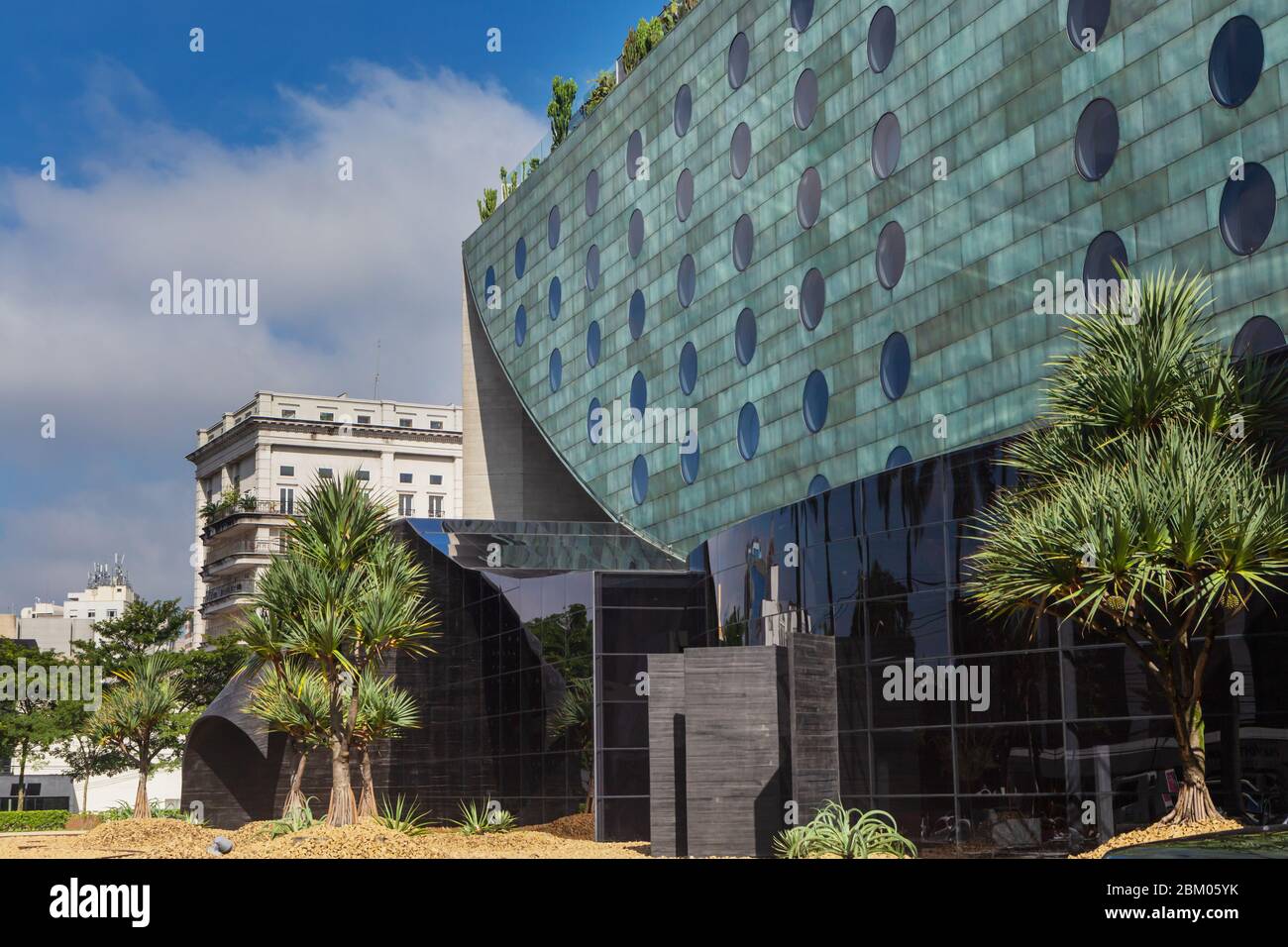 Einzigartiges Hotel, 2002, Sao Paulo, Brasilien Stockfoto