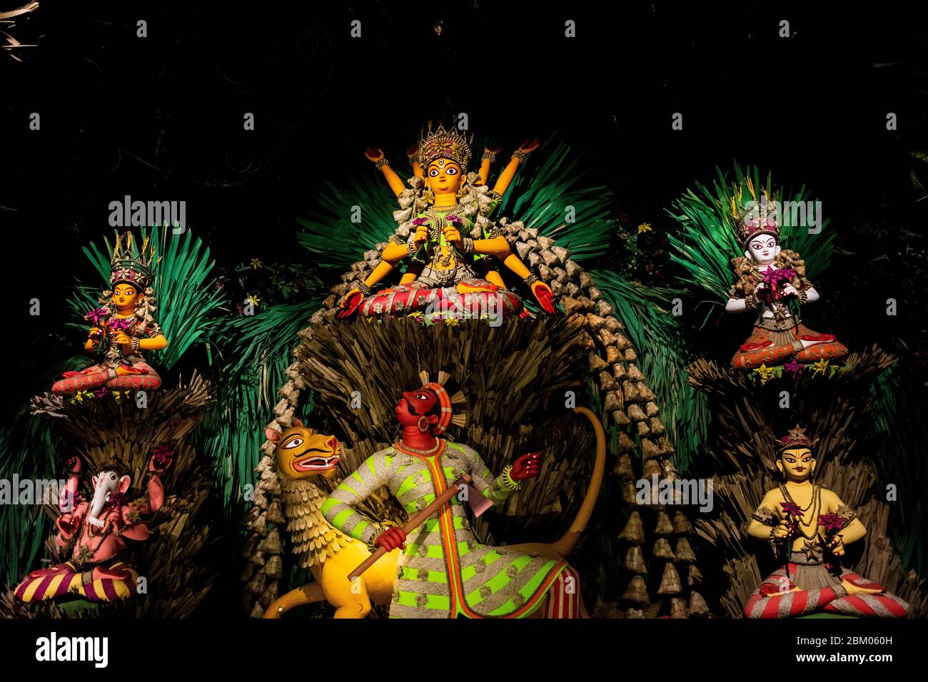 Durga Puja In Südostasien Stockfoto