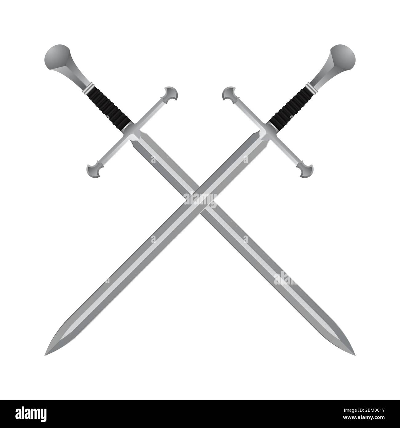 Gekreuzte Schwerter Logo Stockfotos Und Bilder Kaufen Alamy