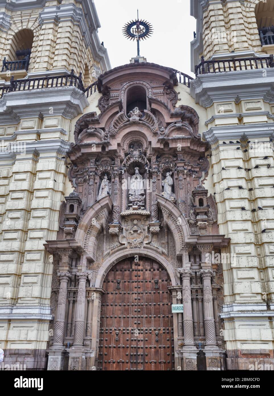 San Francisco Kirche, 1673, Lima, Peru Stockfoto
