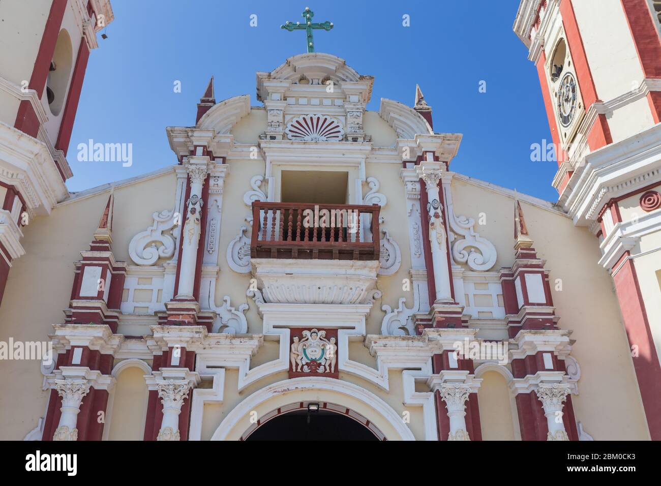 Kathedrale, 17. Jahrhundert, Ferrenafe, Peru Stockfoto