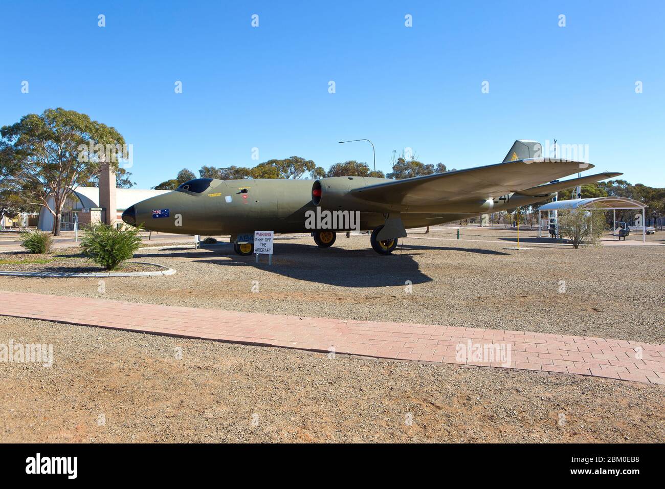 Ausstellungen im Woomera National Aerospace & Missile Park, South Australia, Australien Stockfoto