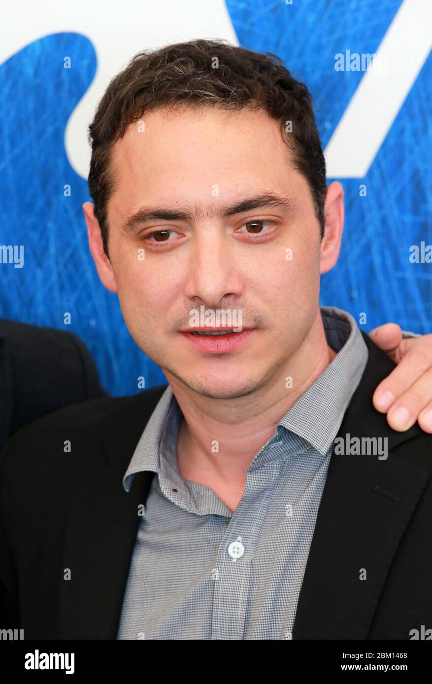 Venedig, Italien. 07. September 2016. Juan de Dios Larrain nimmt an einer Fotoschau für 'Jackie' während des 73. Filmfestivals in Venedig Teil. Stockfoto