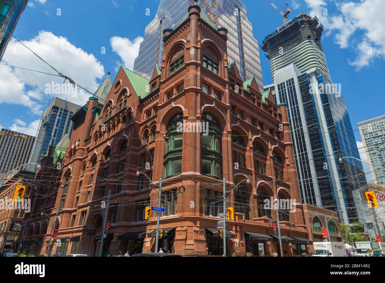 Confederation Life Building, 1892, Toronto, Ontario, Kanada Stockfoto
