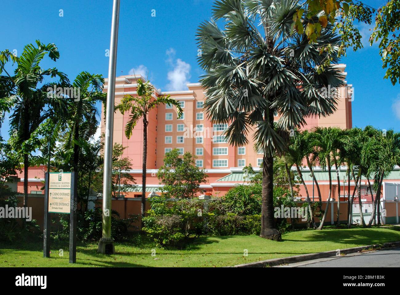Embassy Suites by Hilton, Hotel und Casino in San Juan, Puerto Rico Stockfoto