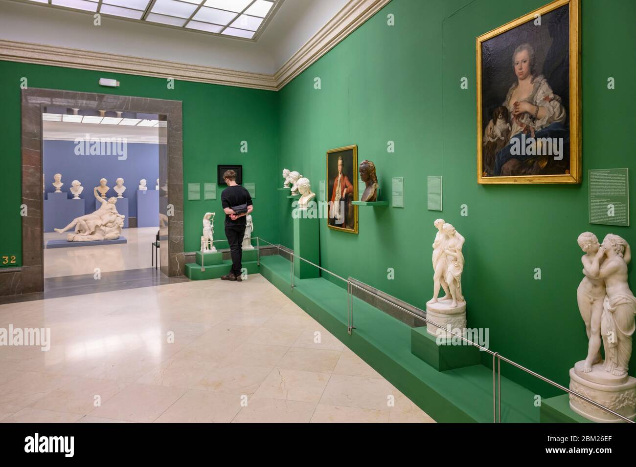 Kunstsammlungen in der Königlichen Akademie der Schönen Künste San Fernando, Madrid, Spanien, Stockfoto