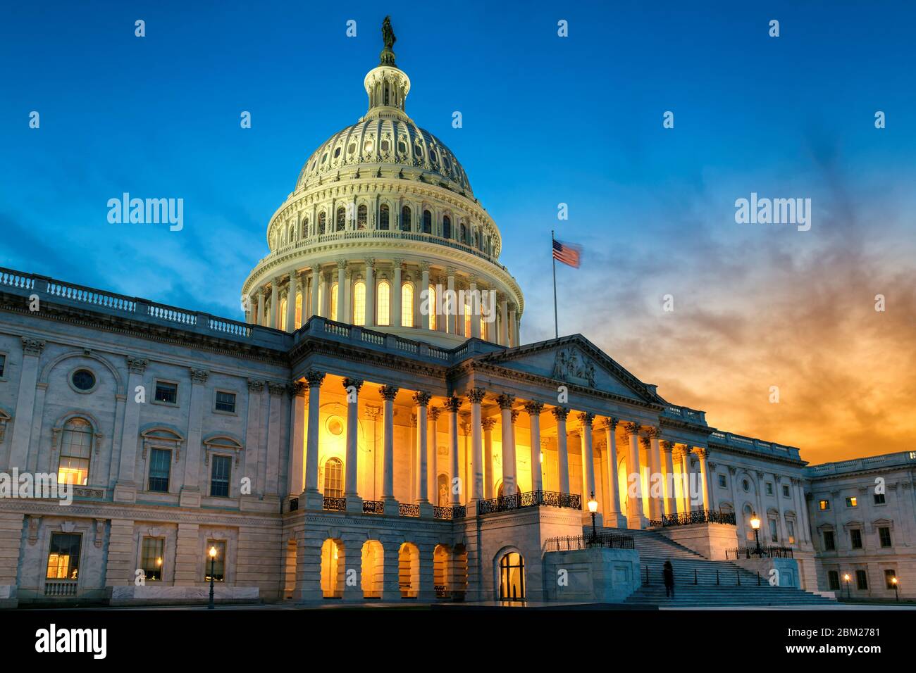 US Capitol Gebäude in Washington DC Stockfoto