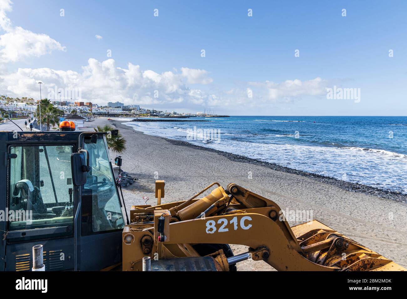 Während des Notstands von Covid 19 in Teneriffa, Kanarische Inseln, Spanien Stockfoto
