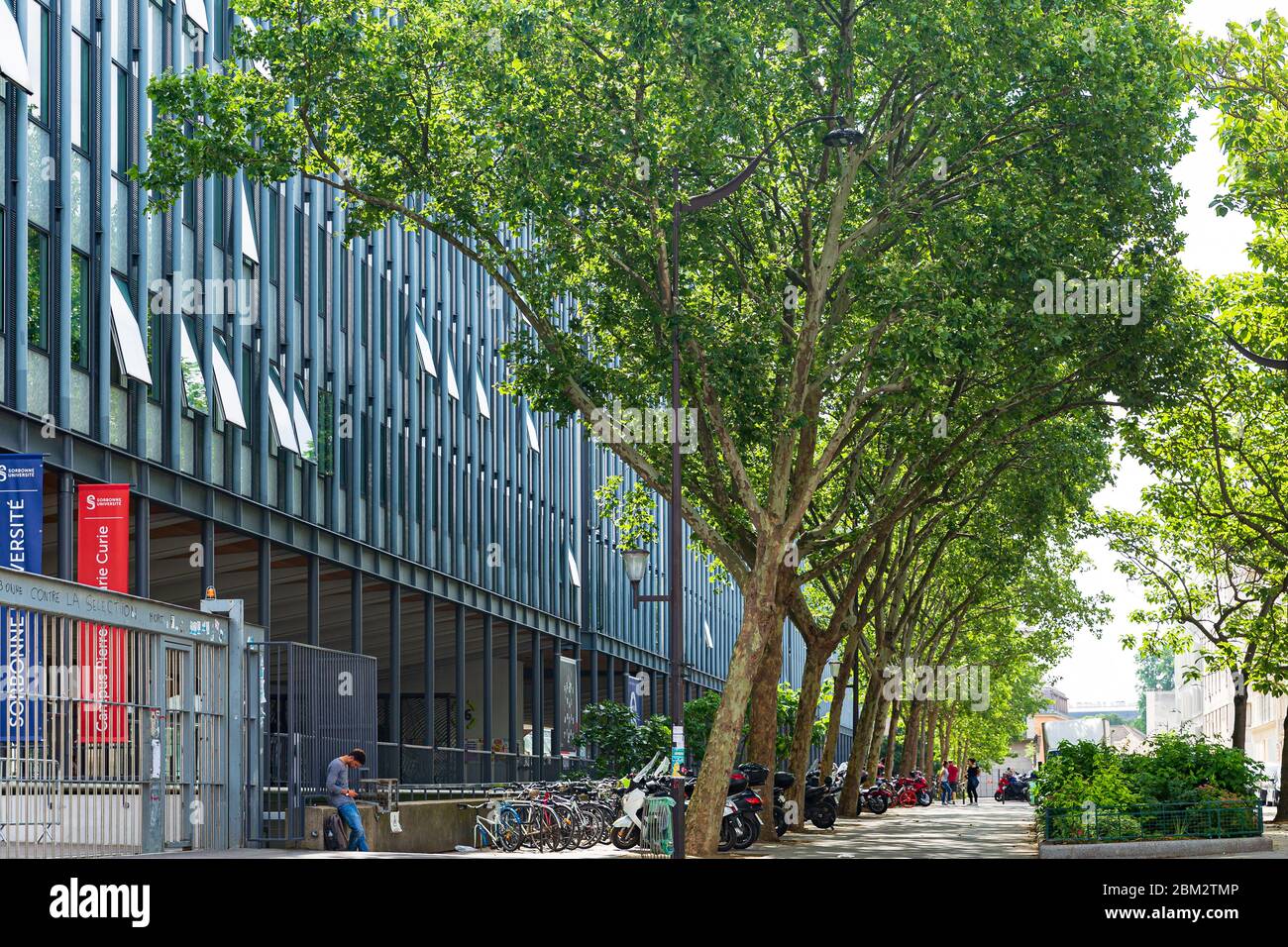 Jussieu Campus der Universität Pierre und Marie Curie, UPMC, im 5. Arrondissement Stockfoto