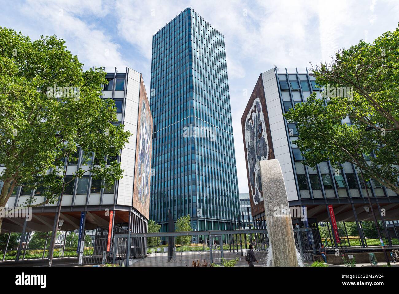 Jussieu Campus der Universität Pierre und Marie Curie, UPMC, im 5. Arrondissement Stockfoto