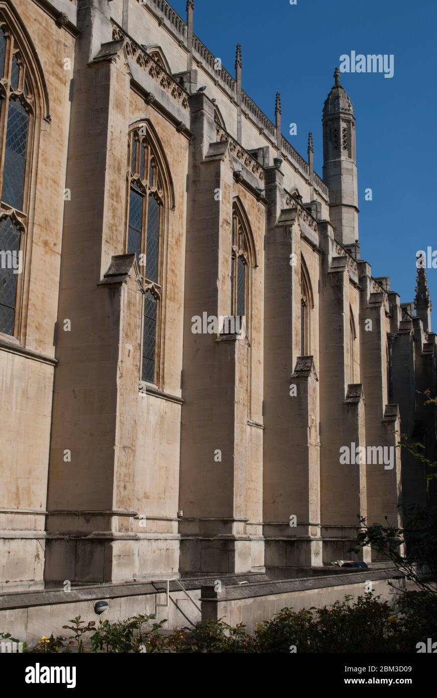 Neugotische Architektur Religiöses Bad Stone Detail St Luke's & Christ Church, Sydney Street, London, SW3 6NH von James Savage Stockfoto