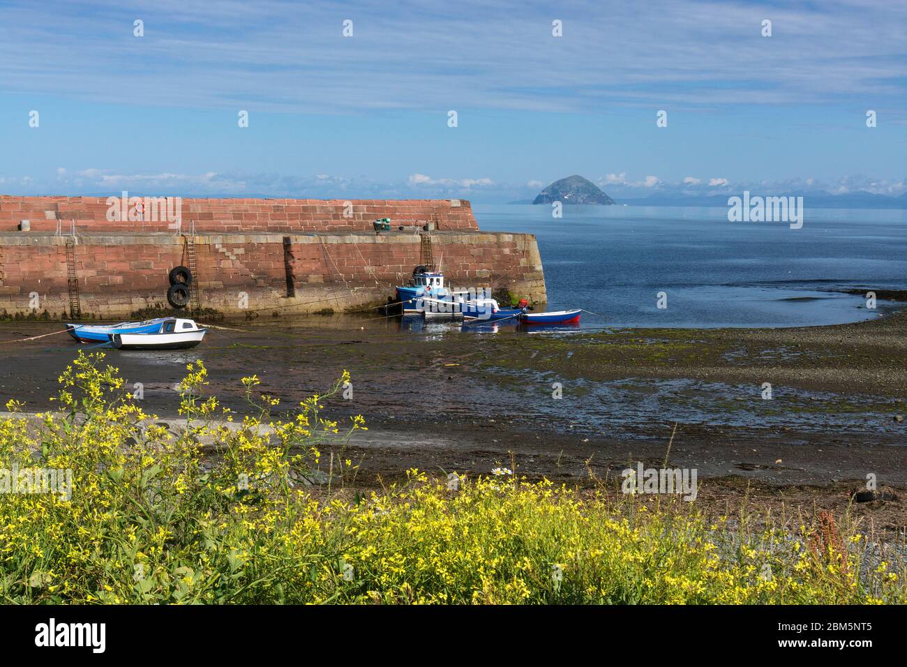 ballantrae Harbour, South ayrshire Stockfoto