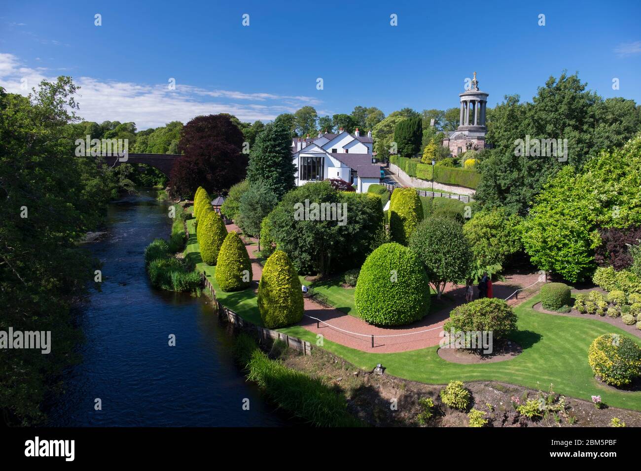 alloway, Brands Memorial, Brig o doon Stockfoto