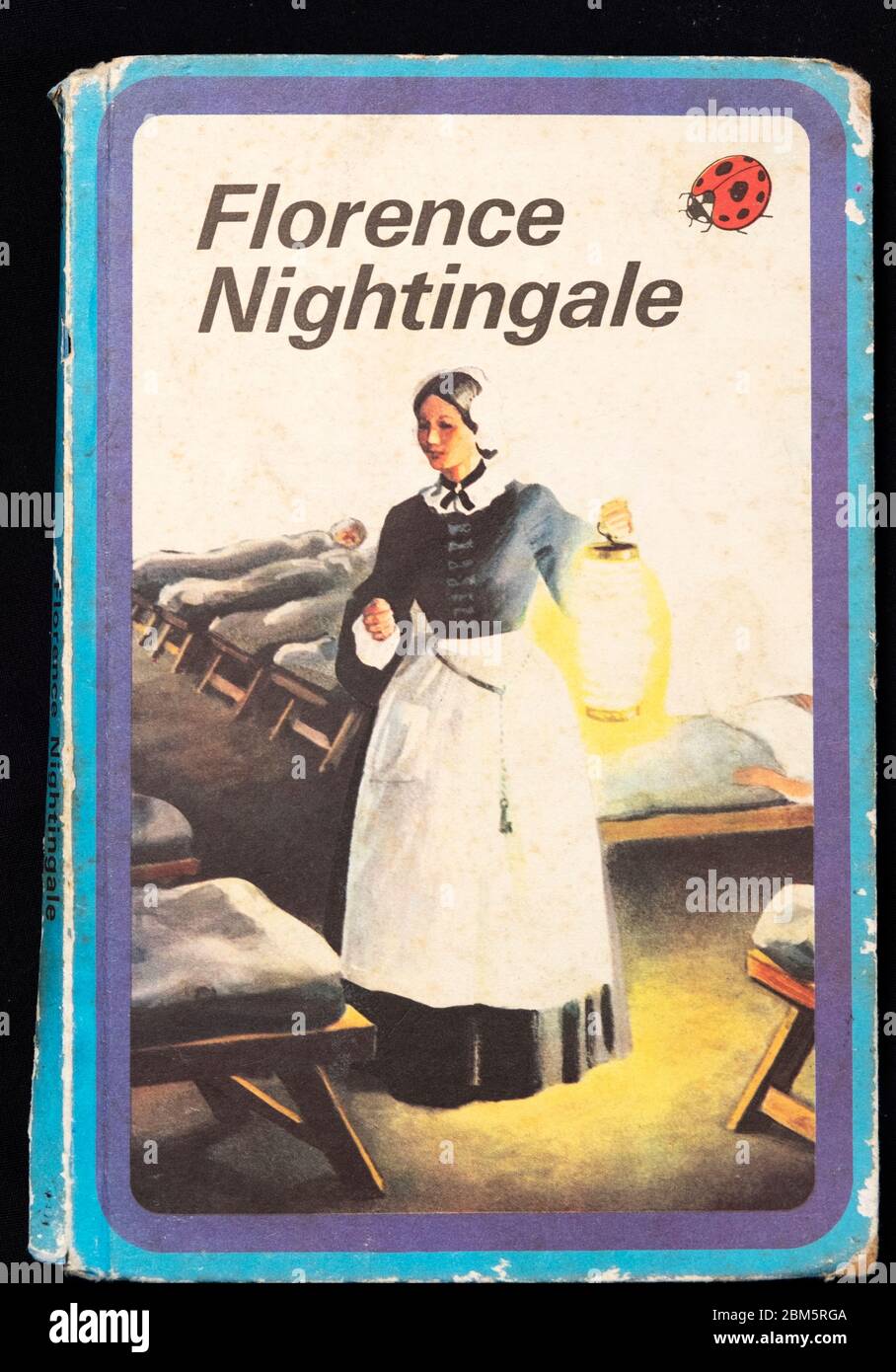 Florence Nightingale Ladybird Buchcover veröffentlicht in 1959 1950er Kinderbücher London England UK Stockfoto