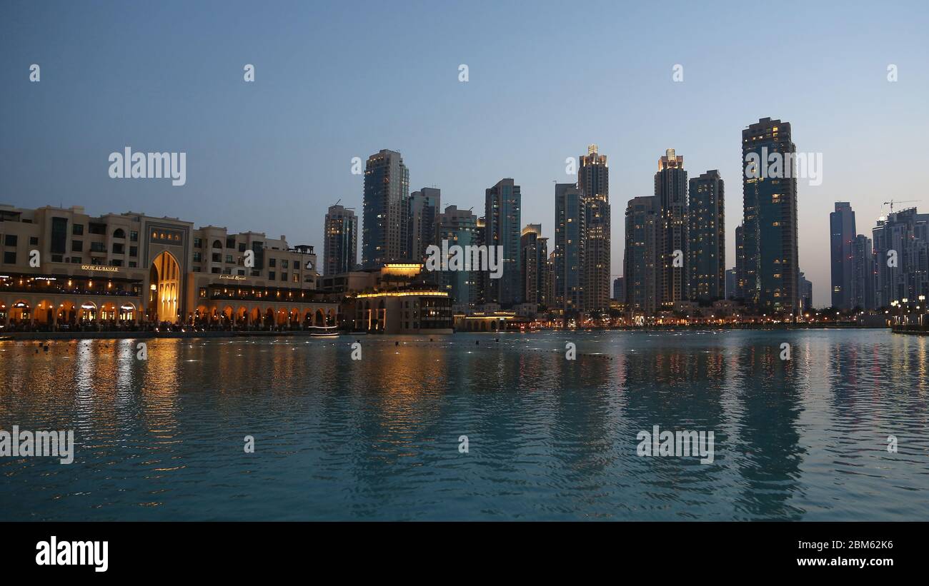 Business Bay in Dubai Stockfoto
