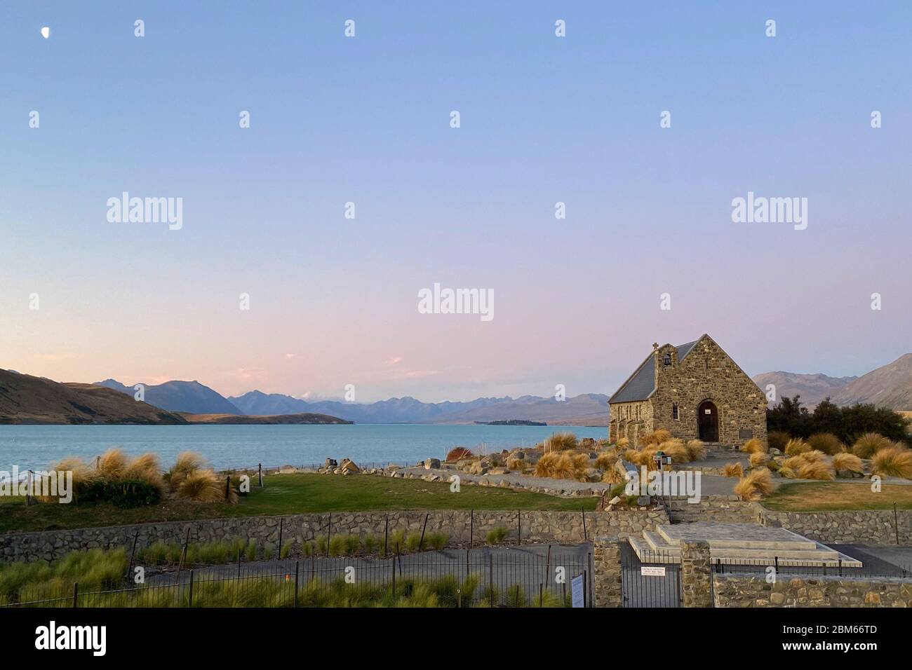 Kirche des guten Hirten, Lake Tekapo, Neuseeland Stockfoto
