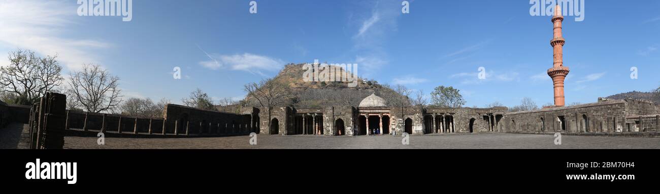 Daulatabad Fort in Indien Stockfoto