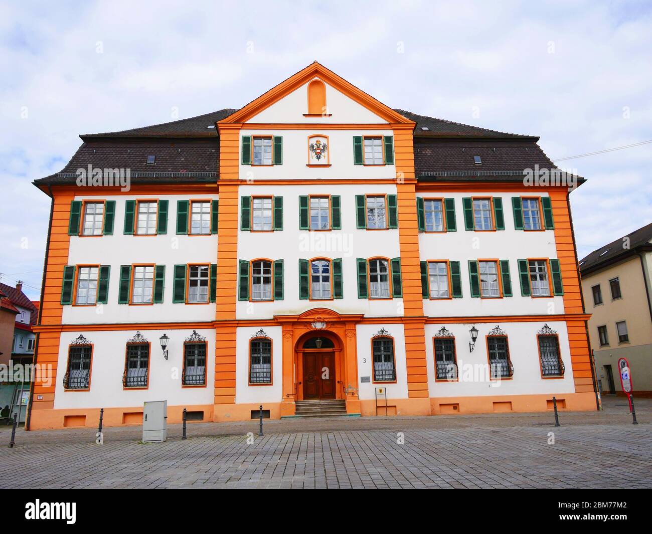 Ehingen, Deutschland: Gerichtsgebäude Stockfoto