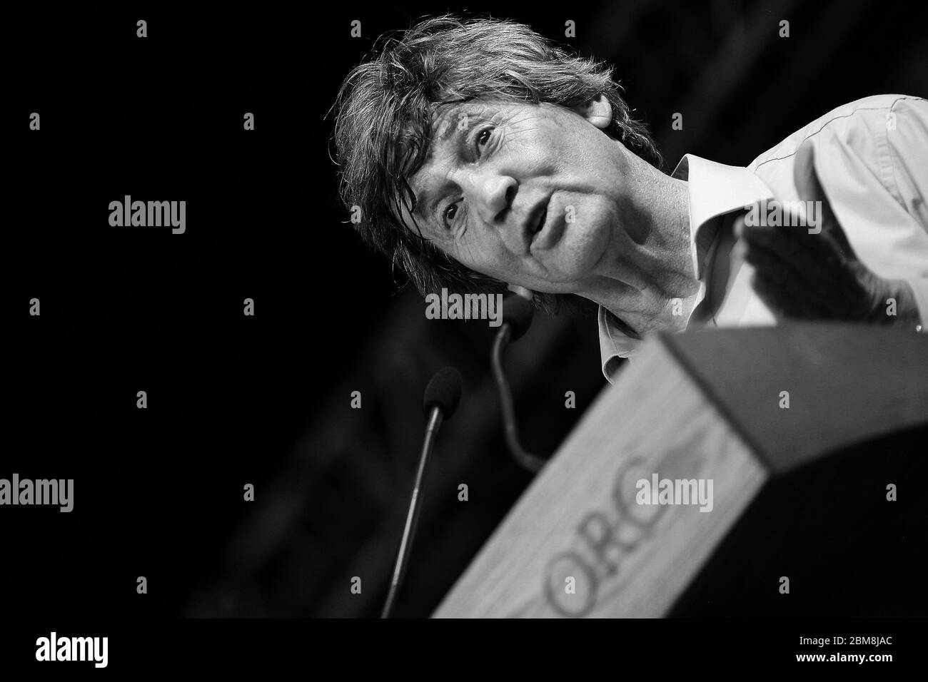 Hay on Wye, Großbritannien. Samstag 25. Mai 2013 Bild: Melvyn Bragg. Re: The Telegraph Hay Festival, Hay on Wye, Powys, Wales. ©PRWPhotography Stockfoto