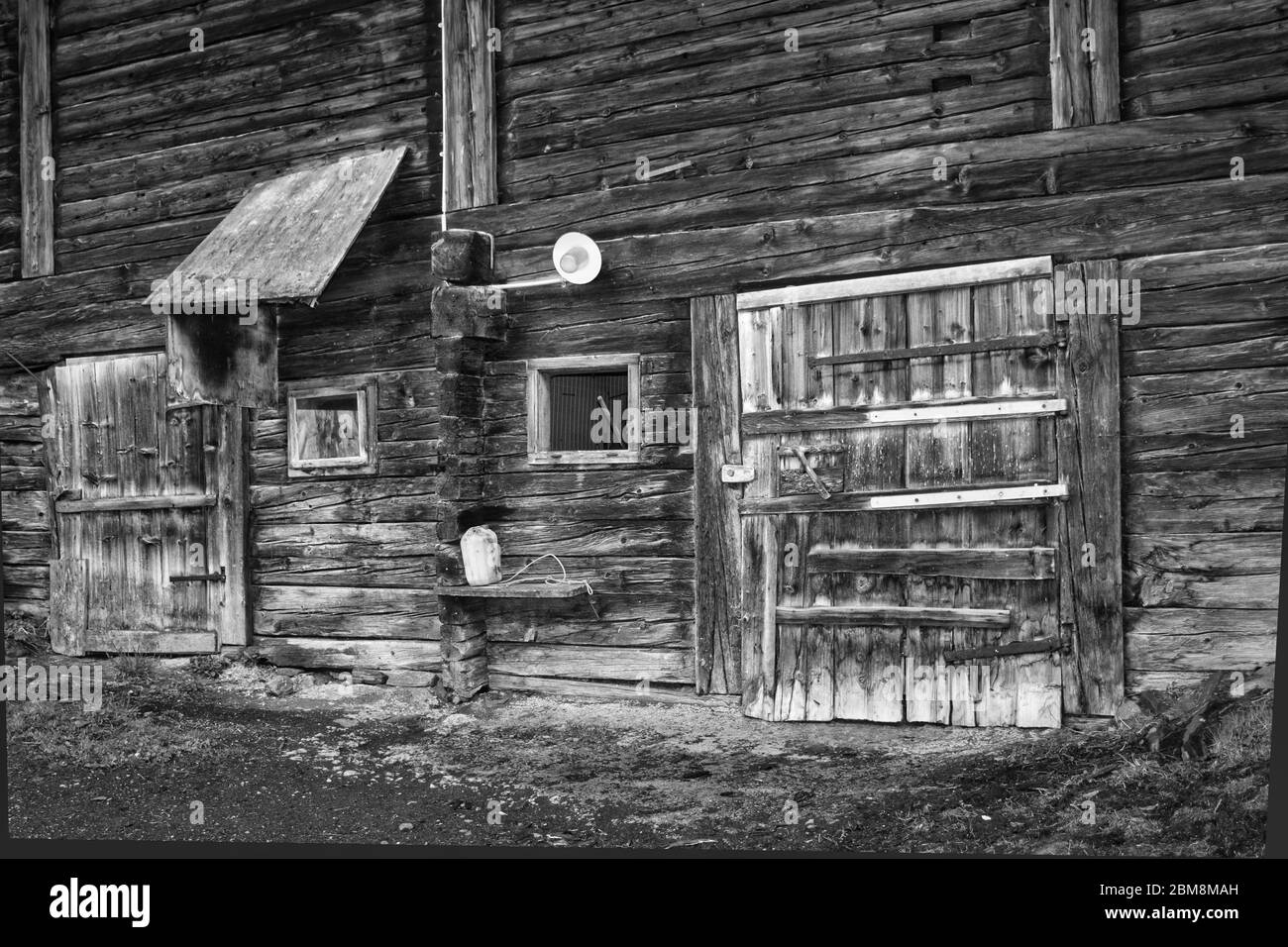 Matreier Tauernhaus, Felbertauern, Frühling, Alm, Almhütte, Hütten, Tradition, Landwirtschaft, Bergbauernhof, Gehöft, Almhütten, Haus, Holzhaus, histo Stockfoto