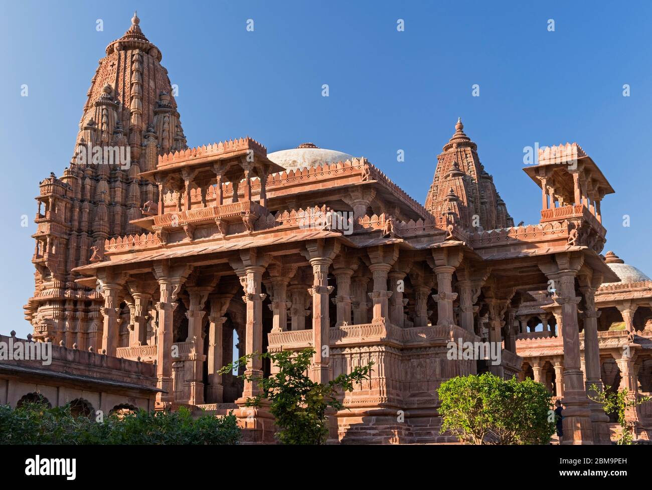 Mandore Garden Jodhpur Rajasthan Indien Stockfoto