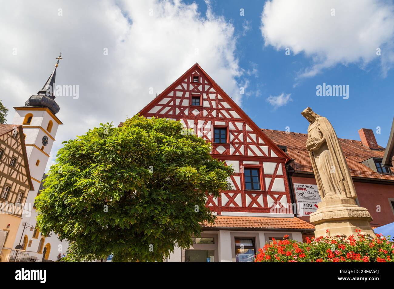 Pottenstein in oberfranken, Deutschland Stockfoto